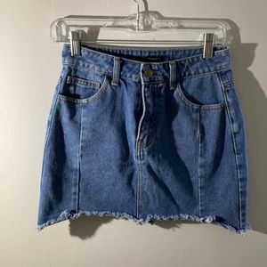 FOREVER21 jean skirt